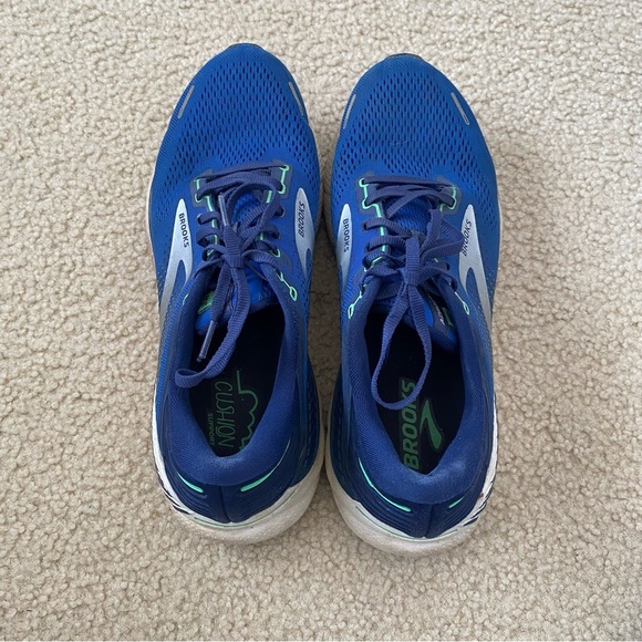 Brooks Men\'s Adrenaline GTS 22 Blue Running Shoes Size 10.5